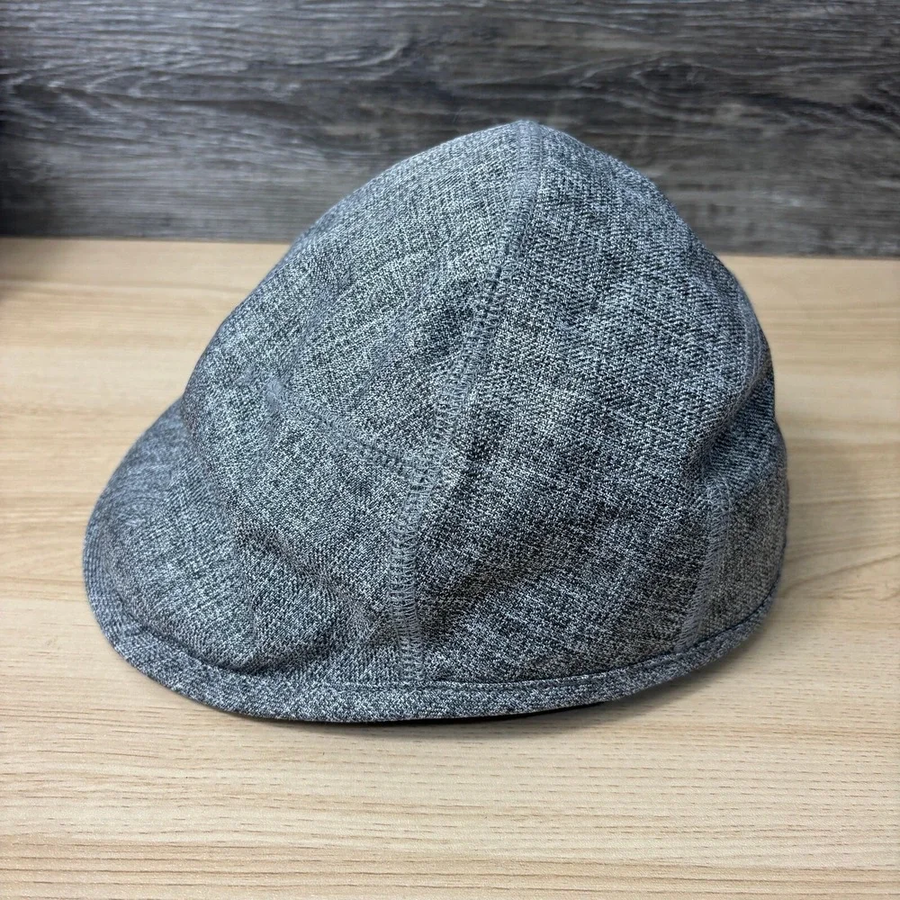 Duluth‎ Trading Hat Large Gray Travel Drivers Cap Fleece Lined Outdoors